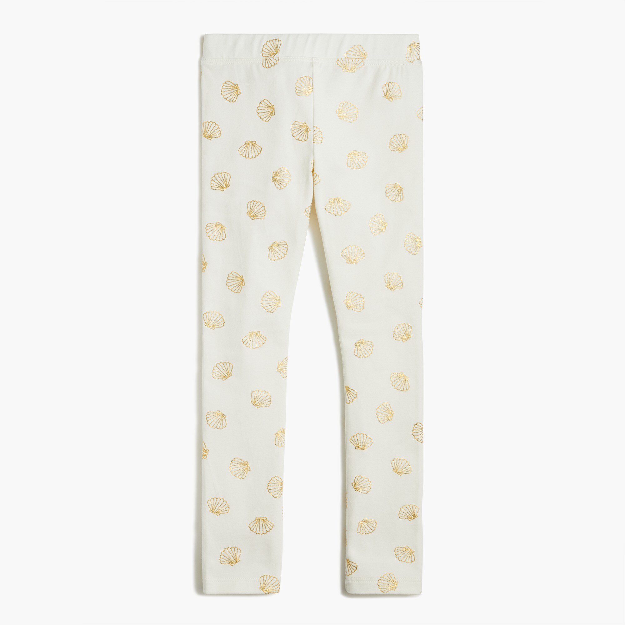 Girls' seashell leggings