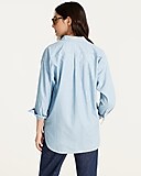 Relaxed-fit chambray shirt