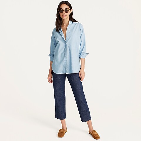  Relaxed-fit chambray shirt