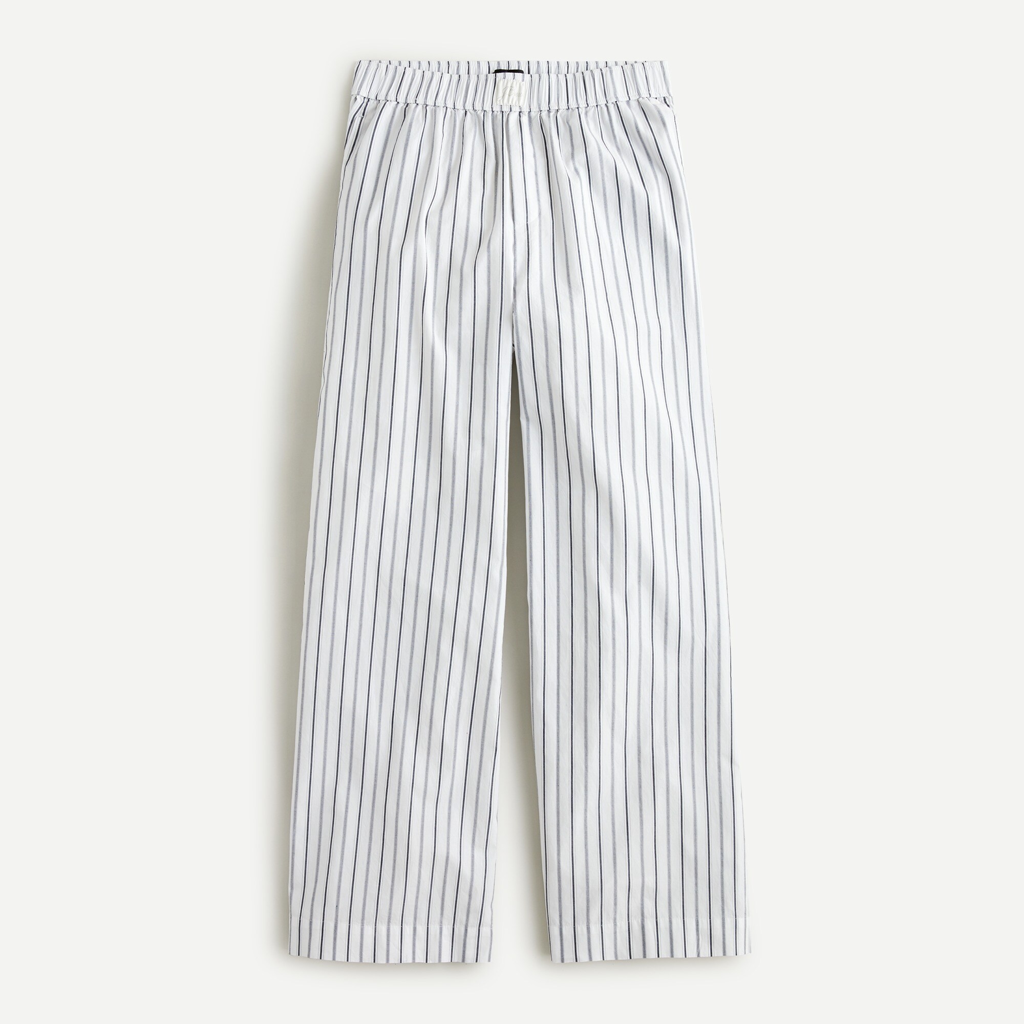 Lace Bermuda pants (stripe / gray) – POPPY
