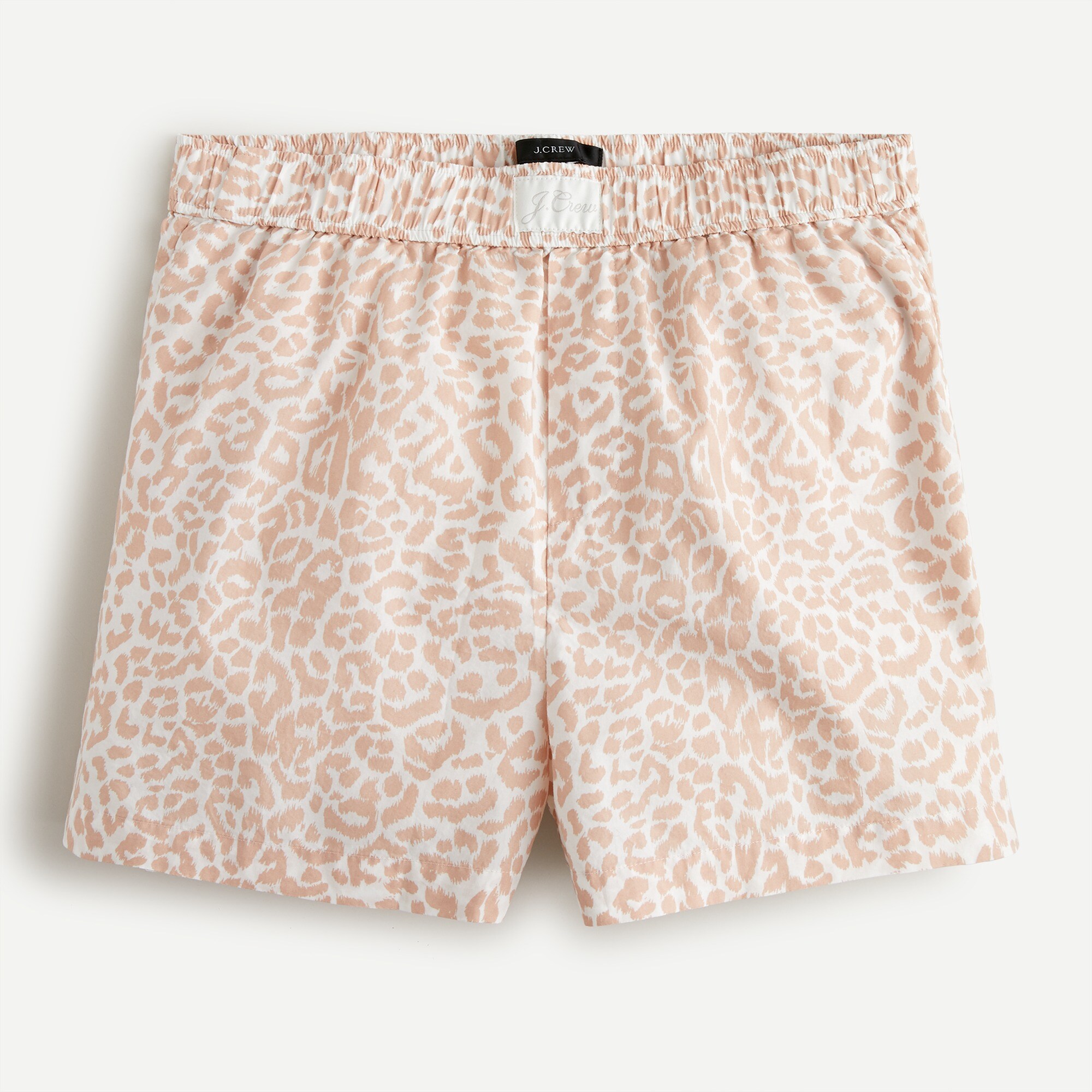 Cotton poplin boxer short in soft spots