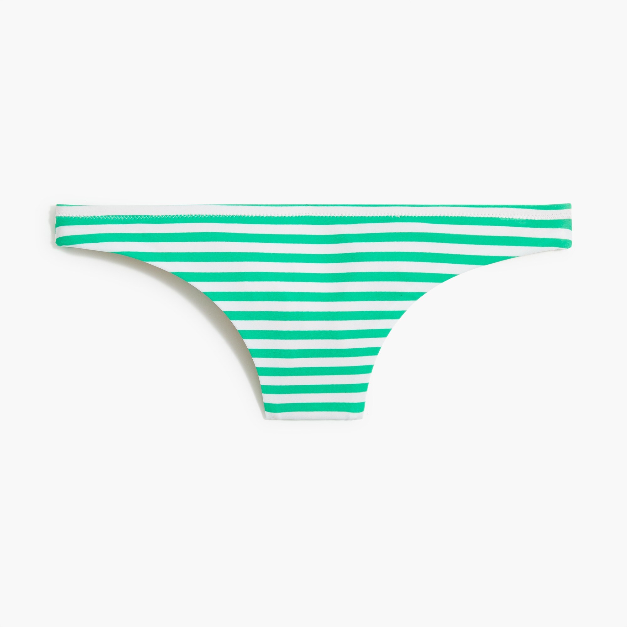 Striped french bikini bottom