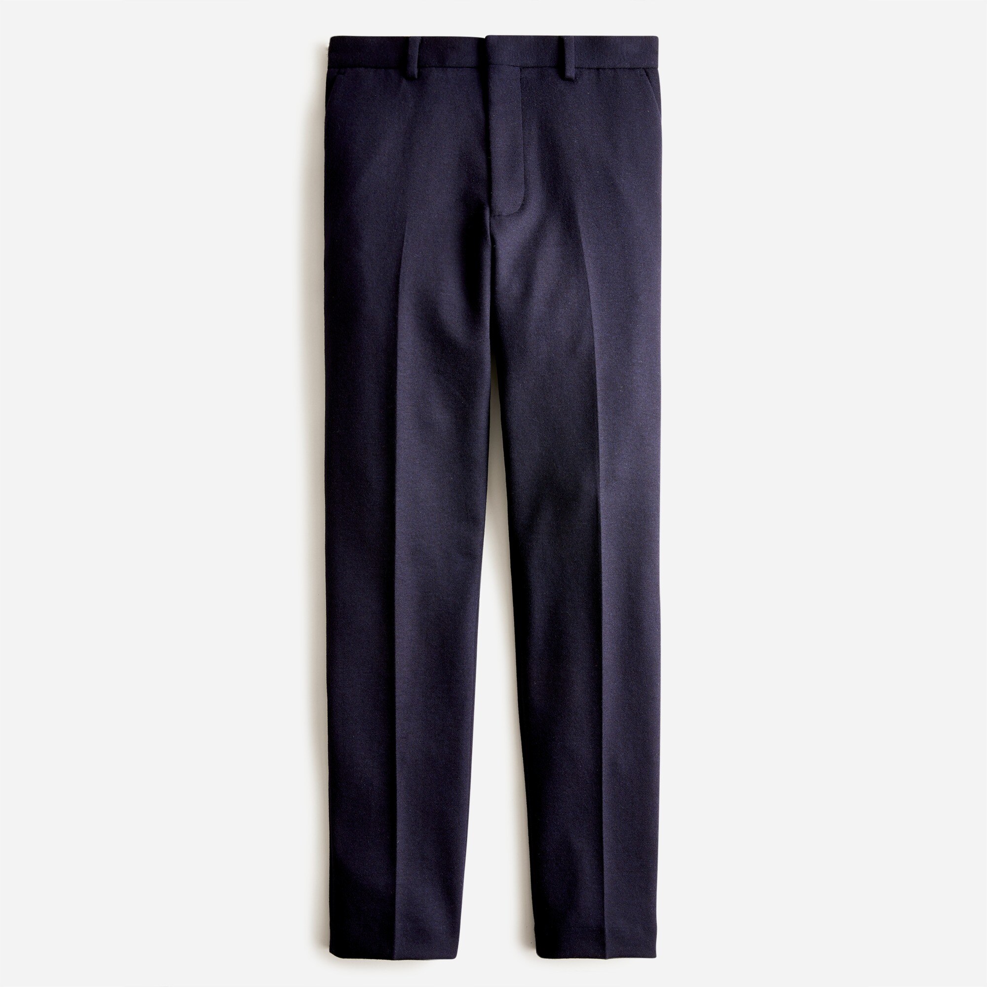 J.Crew: Knit Elastic-back Suit Pant In Wool-cotton Blend For Men J.Crew: Knit Elastic-back Suit Pant In Wool-cotton Blend For Men