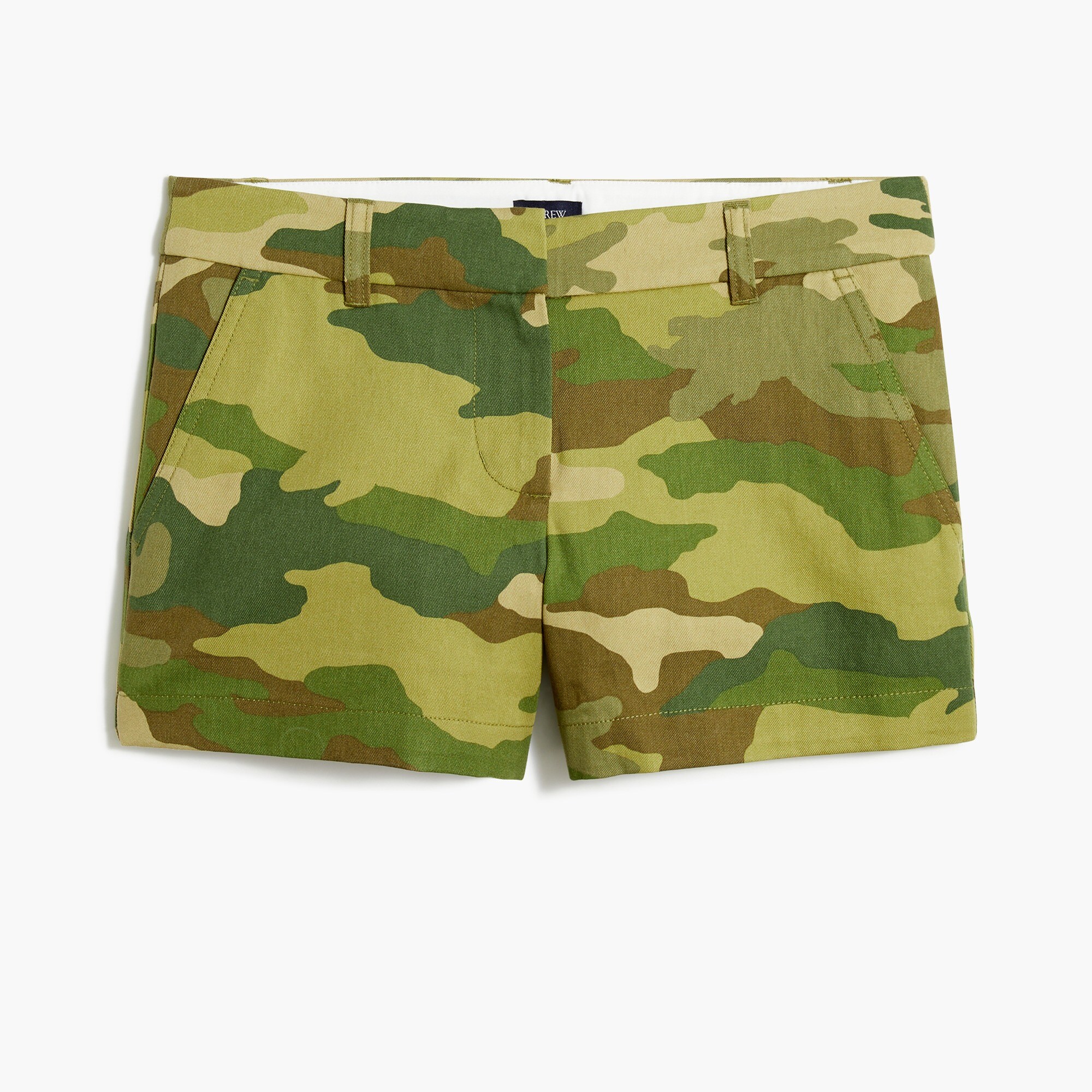 3.5" classic chino short in camo