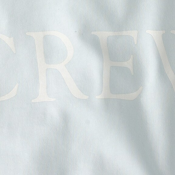 Limited-edition original cotton terry Crew™ logo sweatshirt WHITE j.crew: limited-edition original cotton terry crew™ logo sweatshirt for women
