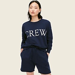 Pre-order Limited-edition original cotton terry Crew&trade; logo sweatshirt
