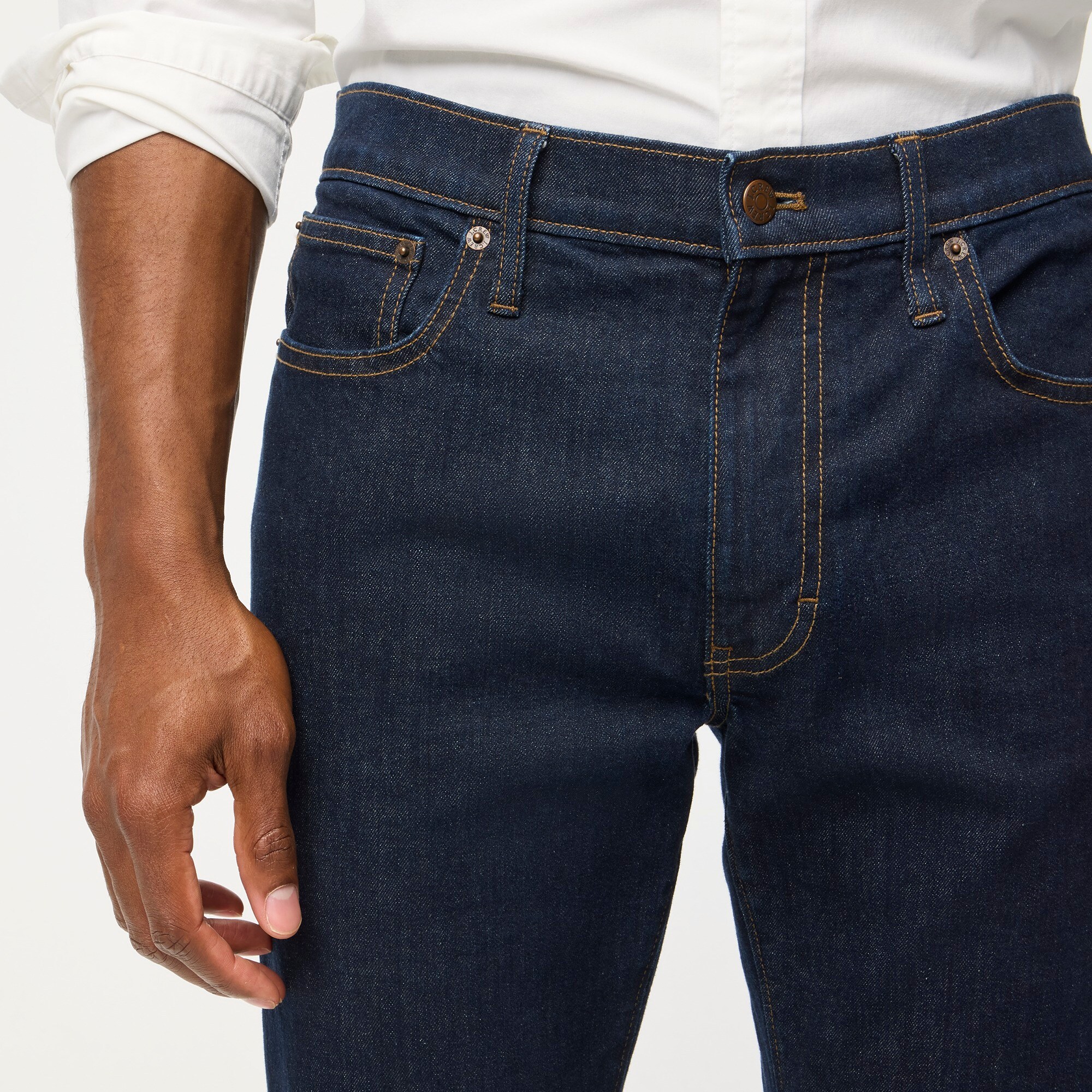 Straight-fit jean in signature flex