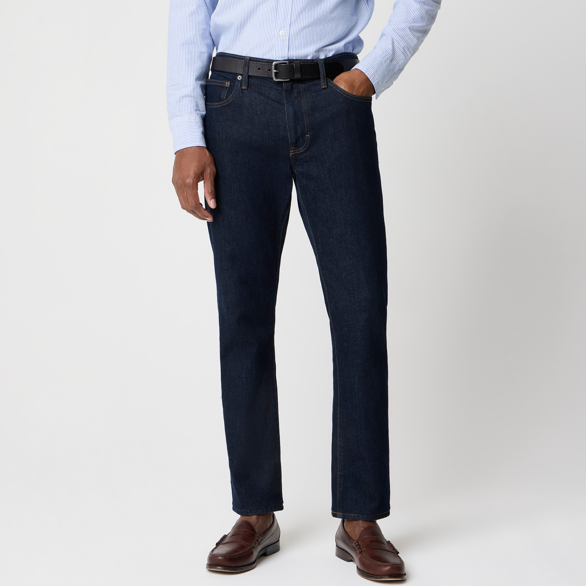 Straight-fit jean in signature flex