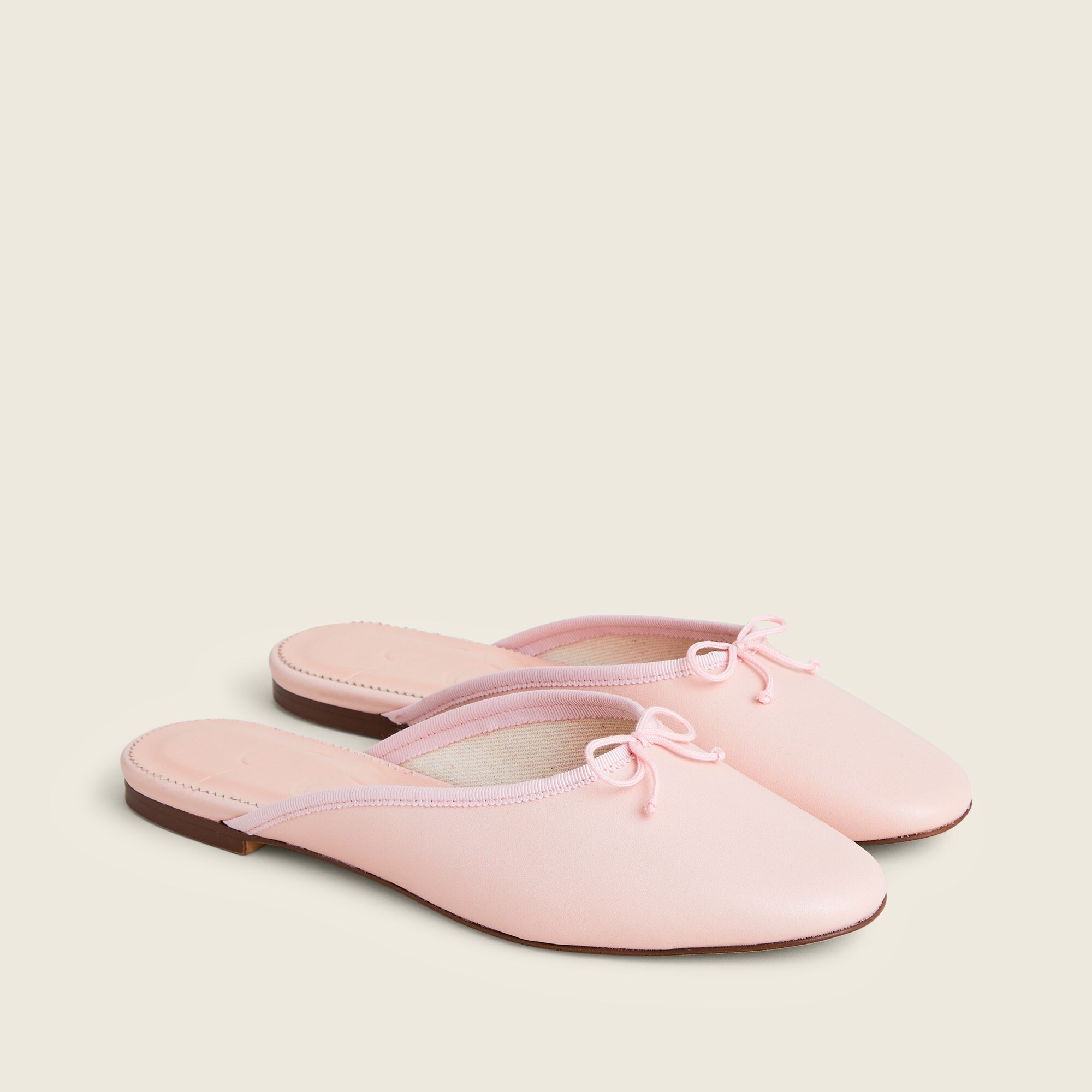 Zoe ballet mules in leather