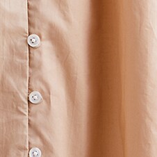 Button-front cotton poplin dress DARK BEECHWOOD j.crew: button-front cotton poplin dress for women