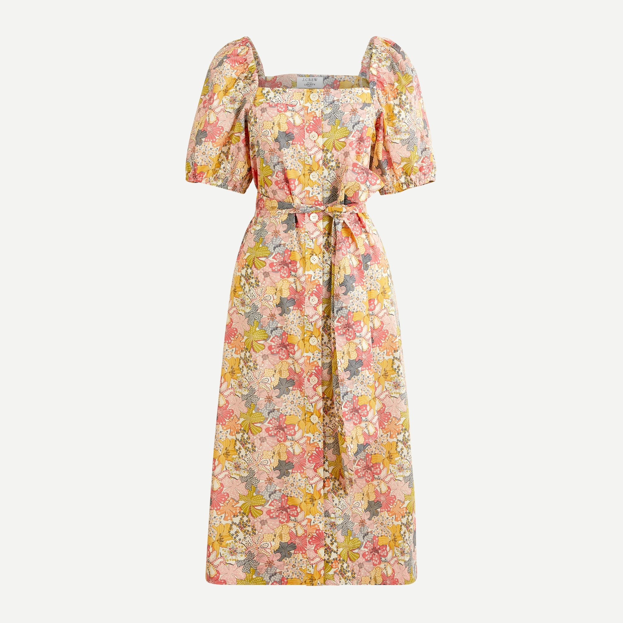 J.Crew: Cottage Dress In Liberty® Mauvey Floral For Women