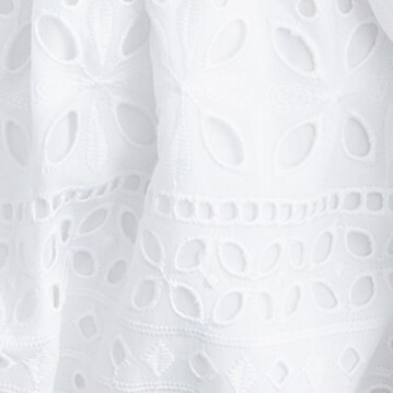 Puff-sleeve smocked top in eyelet WHITE j.crew: puff-sleeve smocked top in eyelet for women