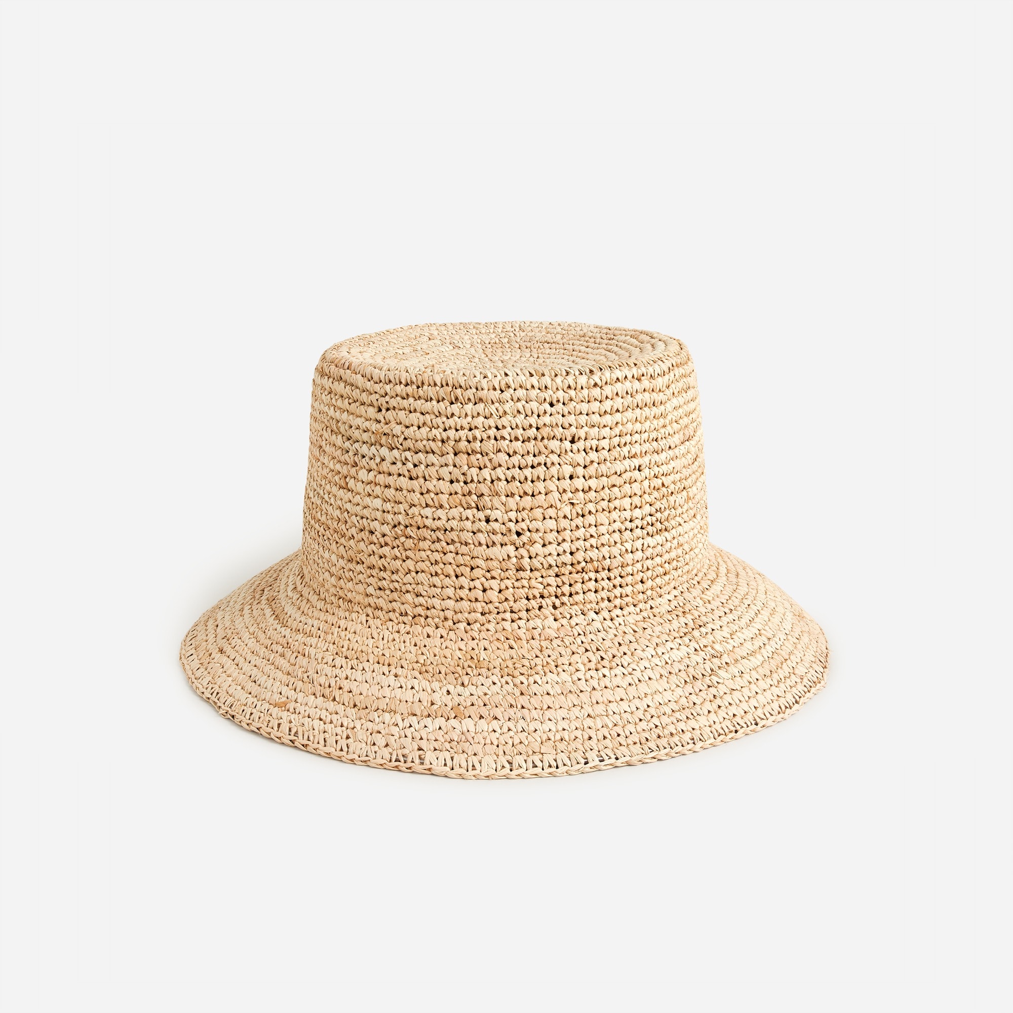  Raffia bucket hat