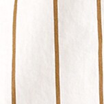 Relaxed-fit washed cotton poplin shirt in wide stripe WHITE BROWN j.crew: relaxed-fit washed cotton poplin shirt in wide stripe for women