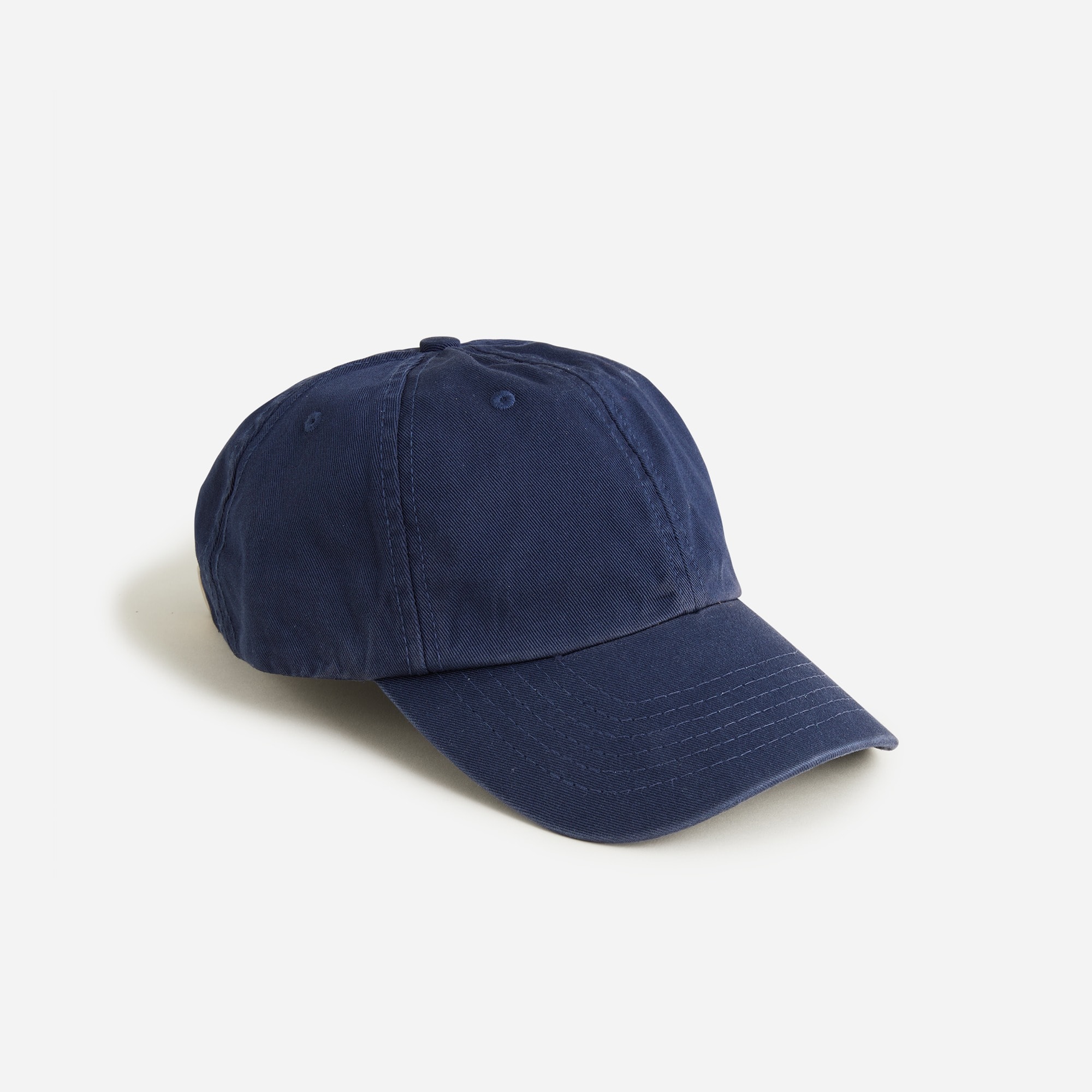 womens Made-in-the-USA garment-dyed twill baseball cap