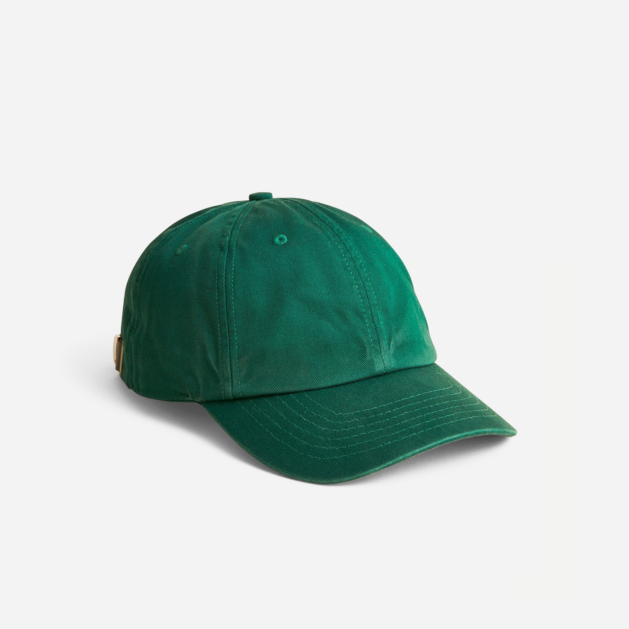 womens Made-in-the-USA garment-dyed twill baseball cap
