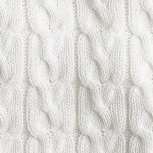 Relaxed-fit cable-knit crewneck sweater WHITE j.crew: relaxed-fit cable-knit crewneck sweater for women