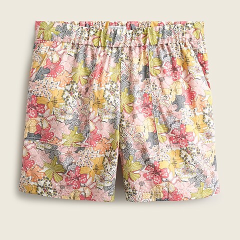 womens Pull-on camp short in Liberty® florals