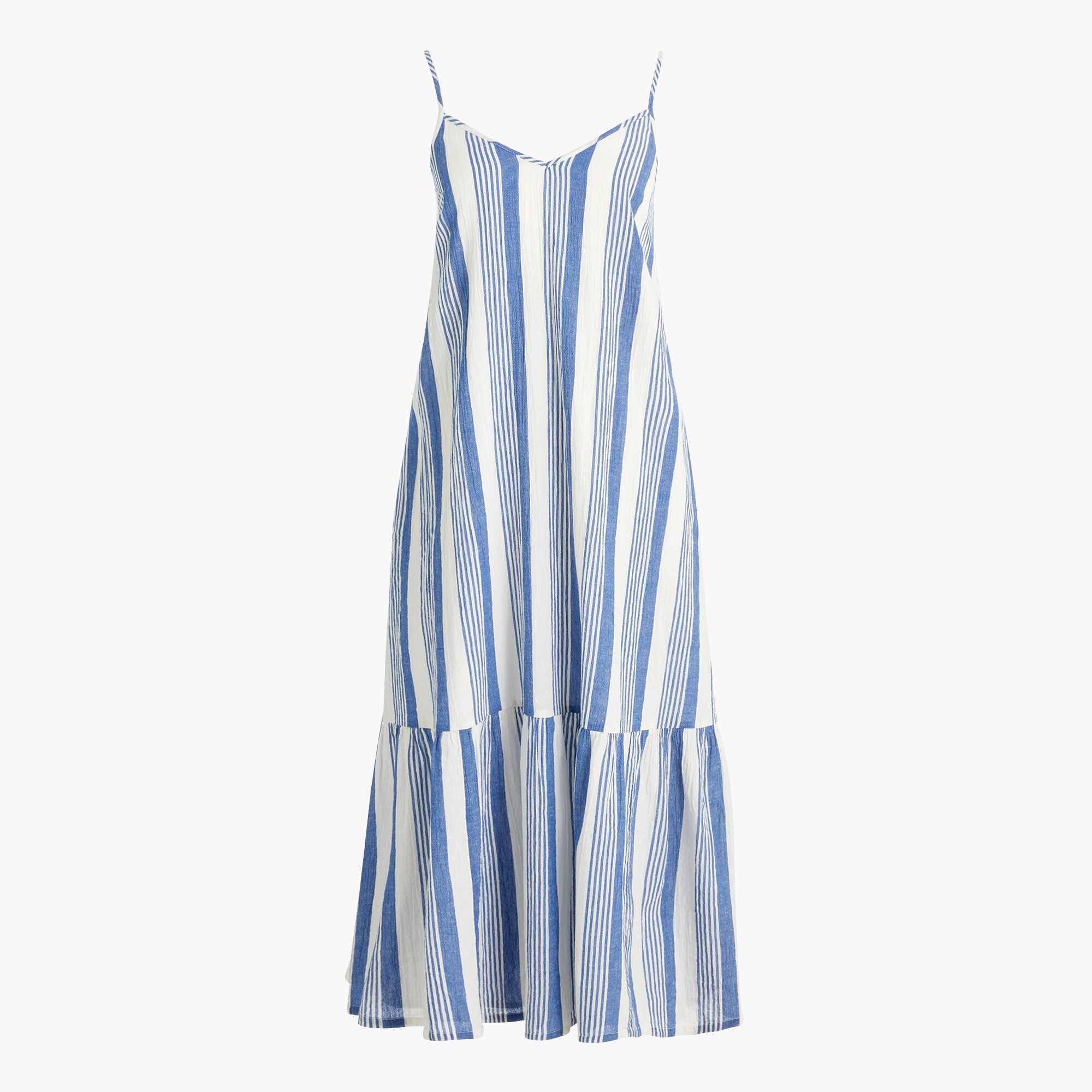 Sleeveless V-neck midi dress