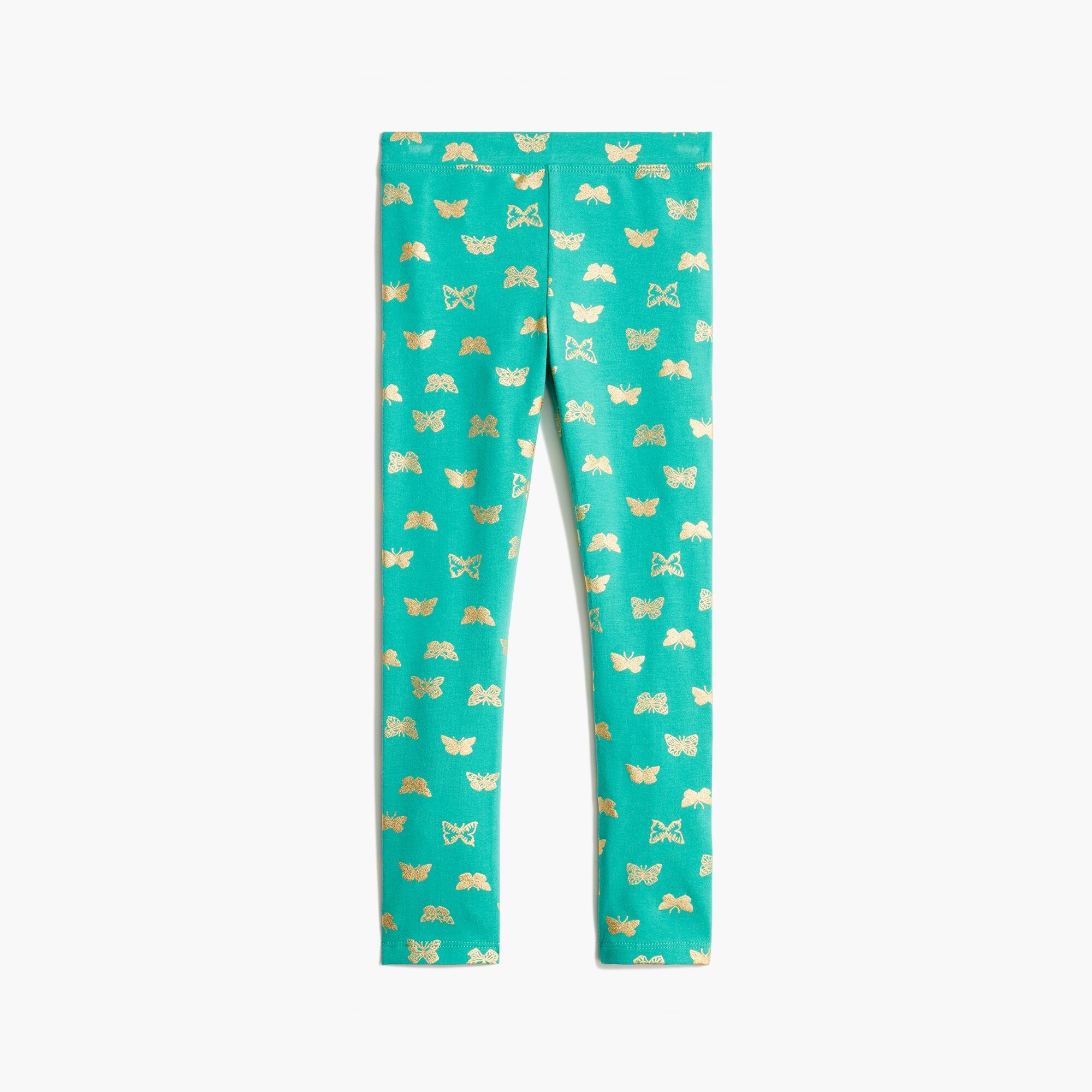 Girls' butterfly leggings