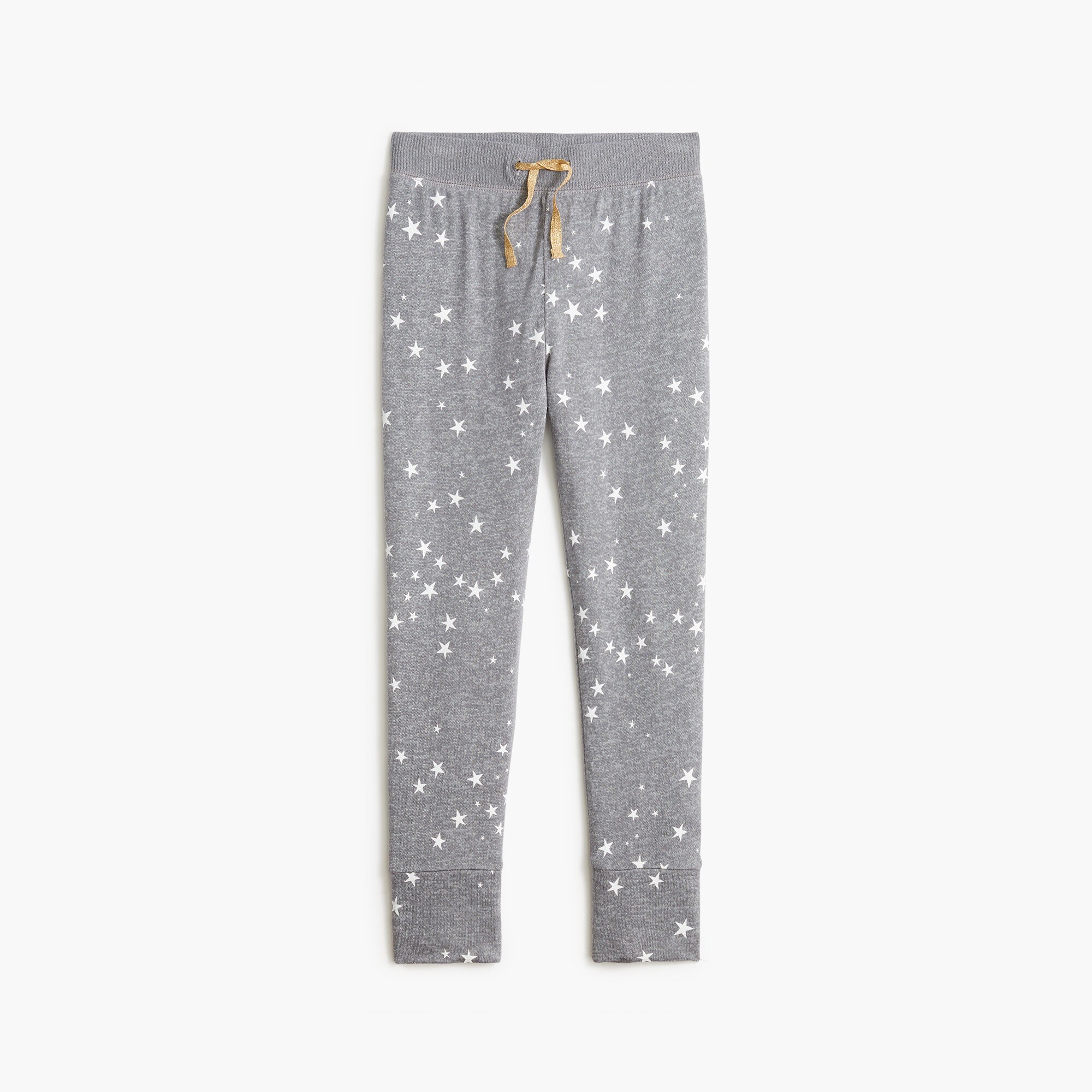 Girls' star sweatpant in signature cozy yarn