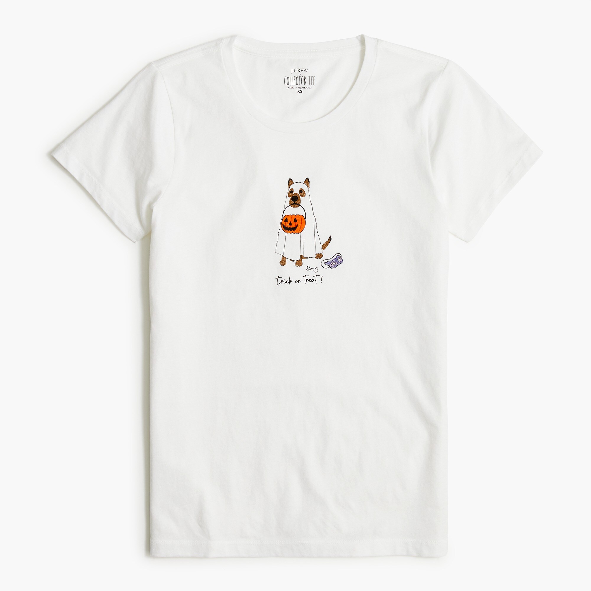 ghost dog graphic tee for women