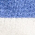 Collared cashmere sweater in rugby stripe HTHR BLUE MUSLIN j.crew: collared cashmere sweater in rugby stripe for women
