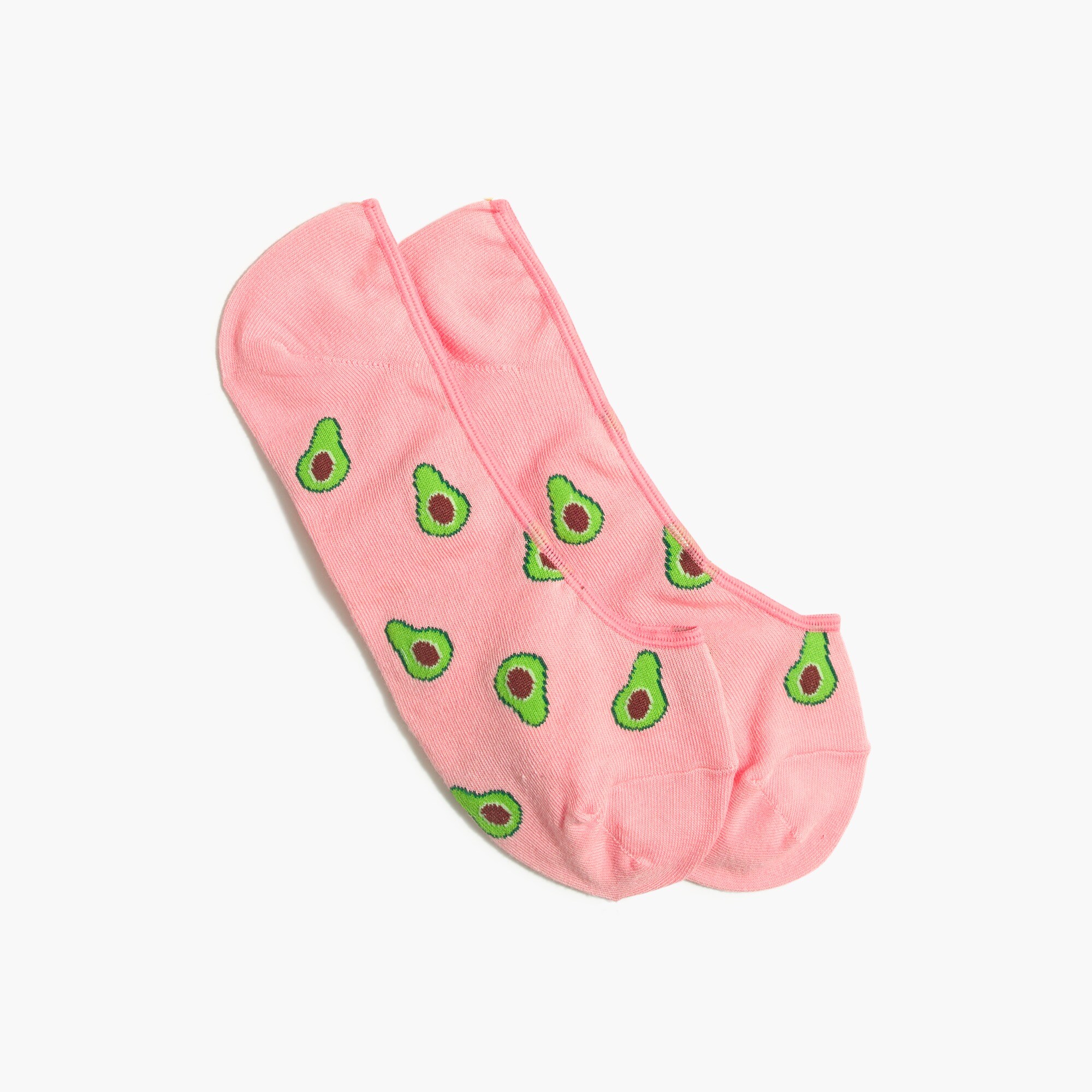 Avocado no-show socks