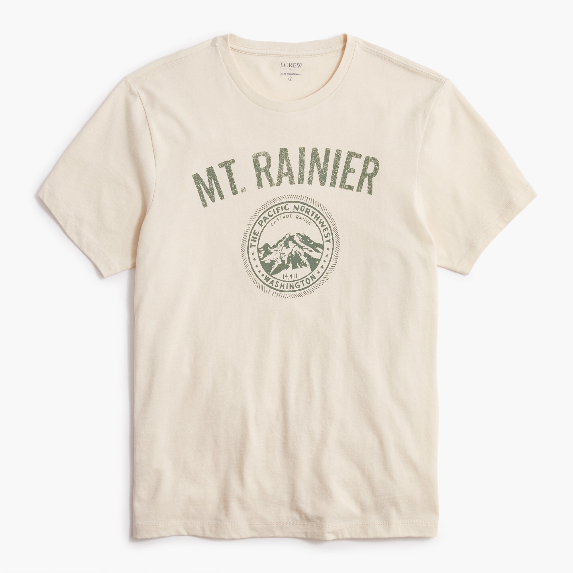 "mount rainer" graphic tee for men