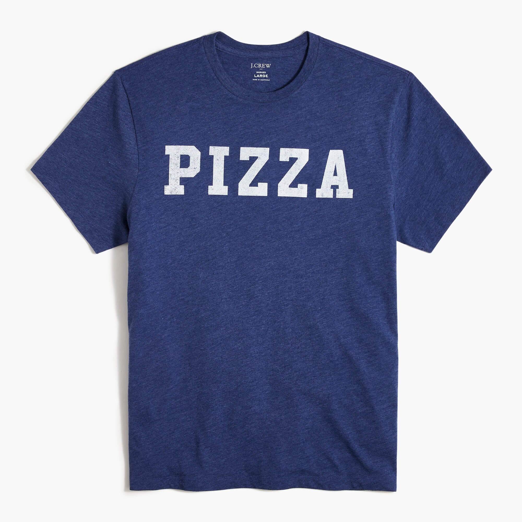 "pizza" graphic tee for men