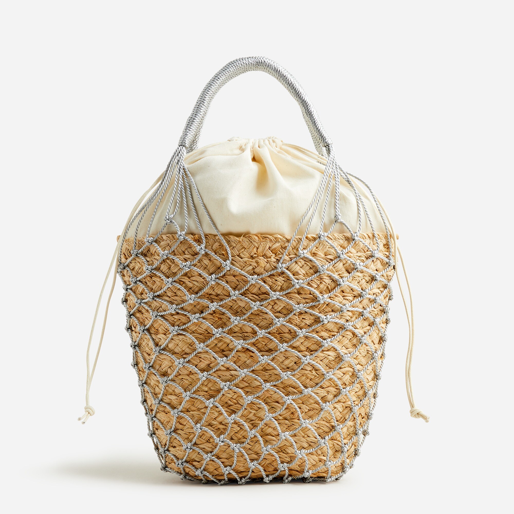 Sedona basket bag in straw