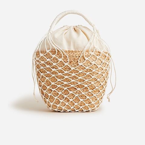 womens Sedona basket bag in straw