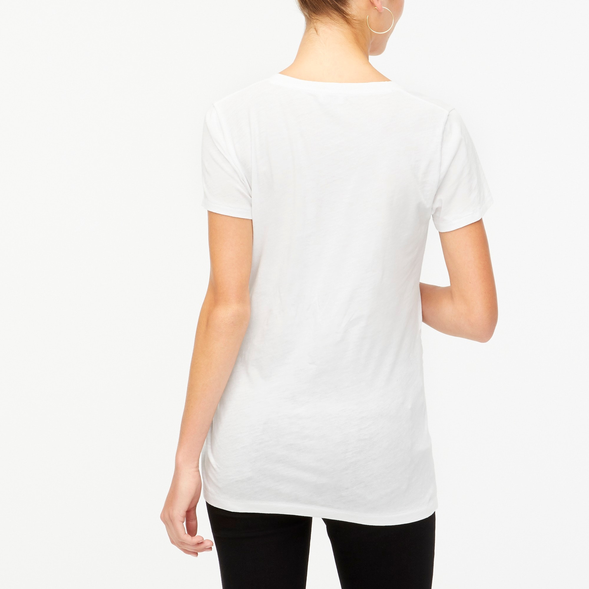 V-neck maternity tee
