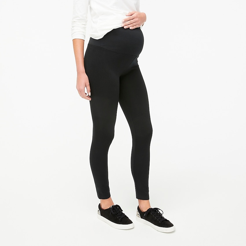 factory: maternity leggings for women, right side, view zoomed