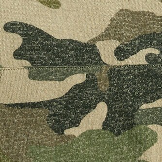 Camo hoodie in signature cozy yarn OLIVE MULTI factory: camo hoodie in signature cozy yarn for women