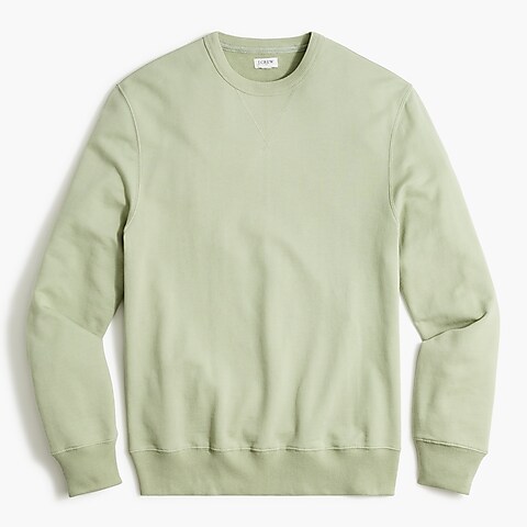 mens Cotton terry crewneck sweatshirt