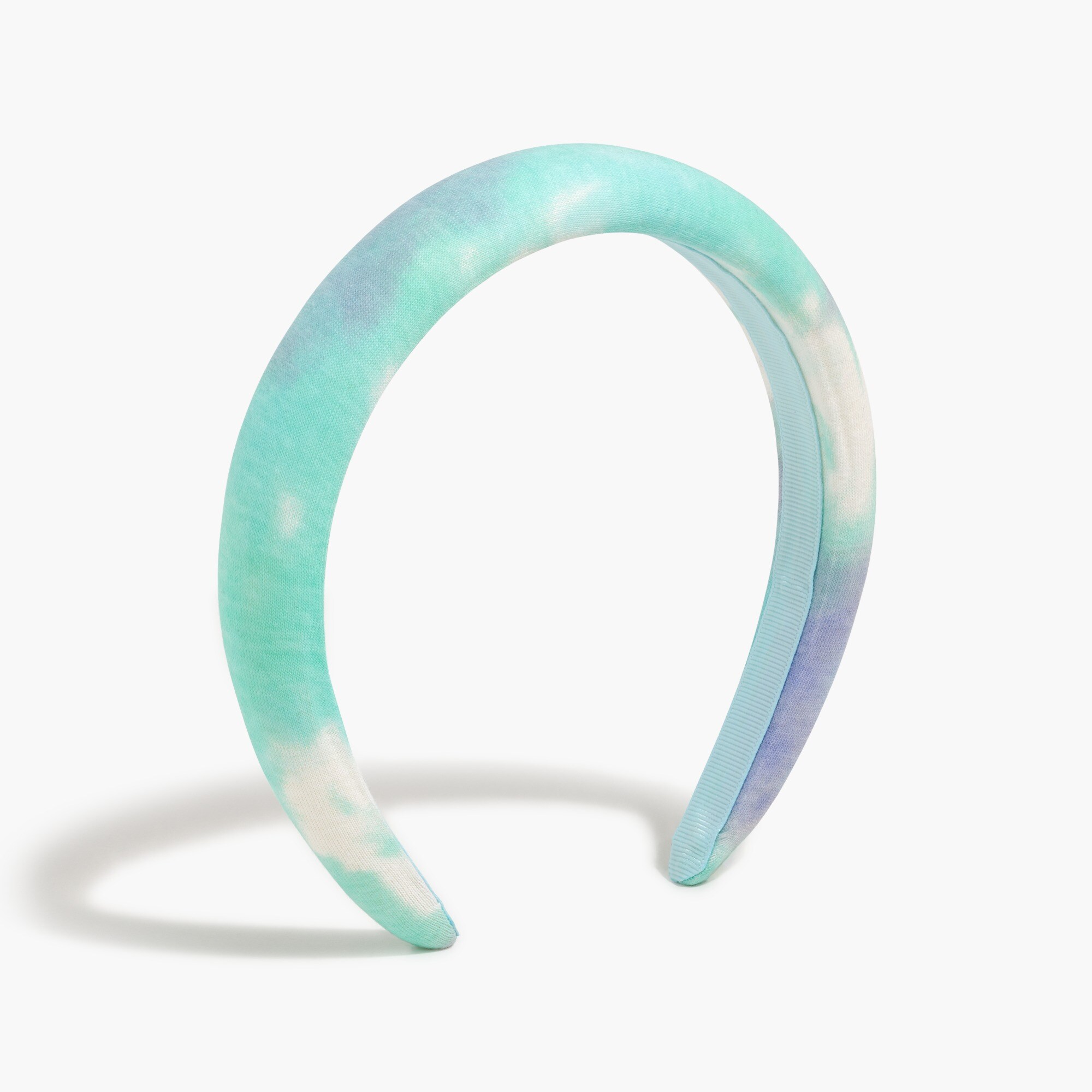 Tie-dyed puffy headband