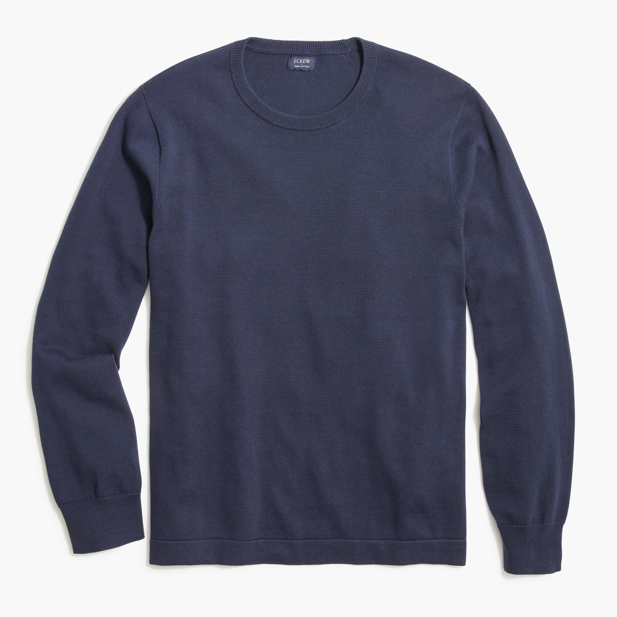mens Cotton crewneck sweater-tee