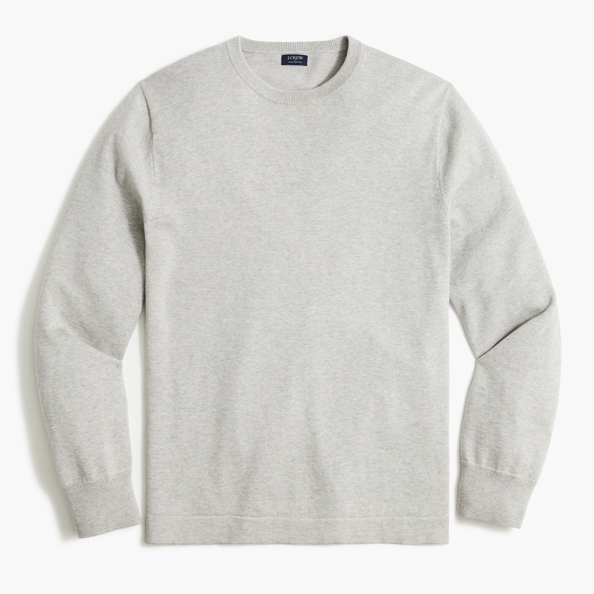 mens Cotton crewneck sweater-tee