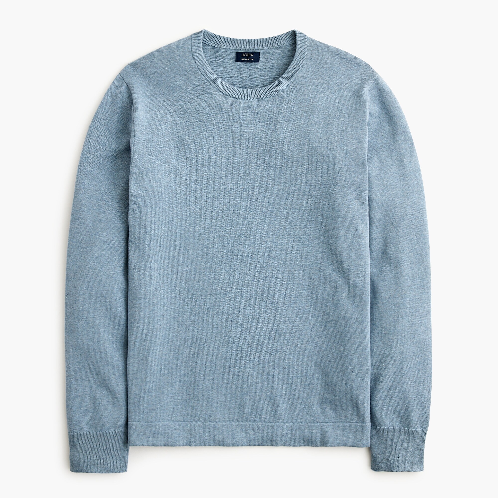 Cotton crewneck sweater-tee