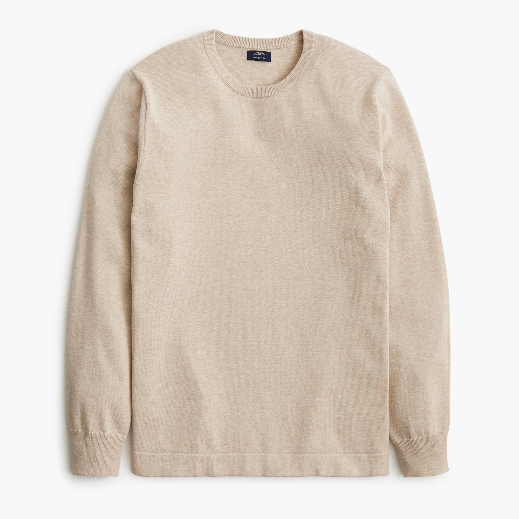 mens Cotton crewneck sweater-tee