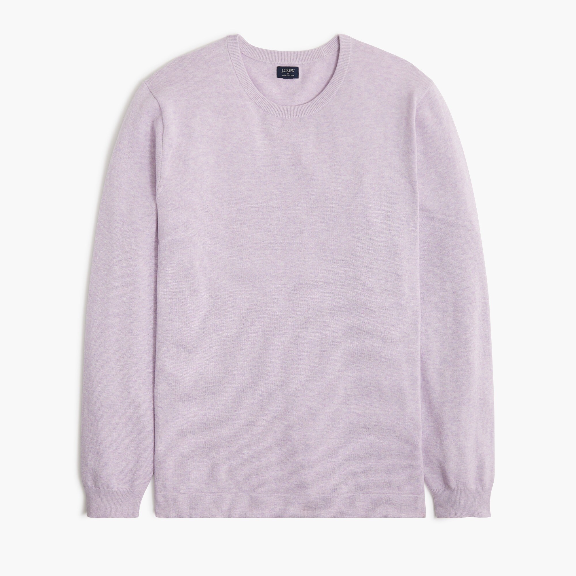 Cotton crewneck sweater-tee