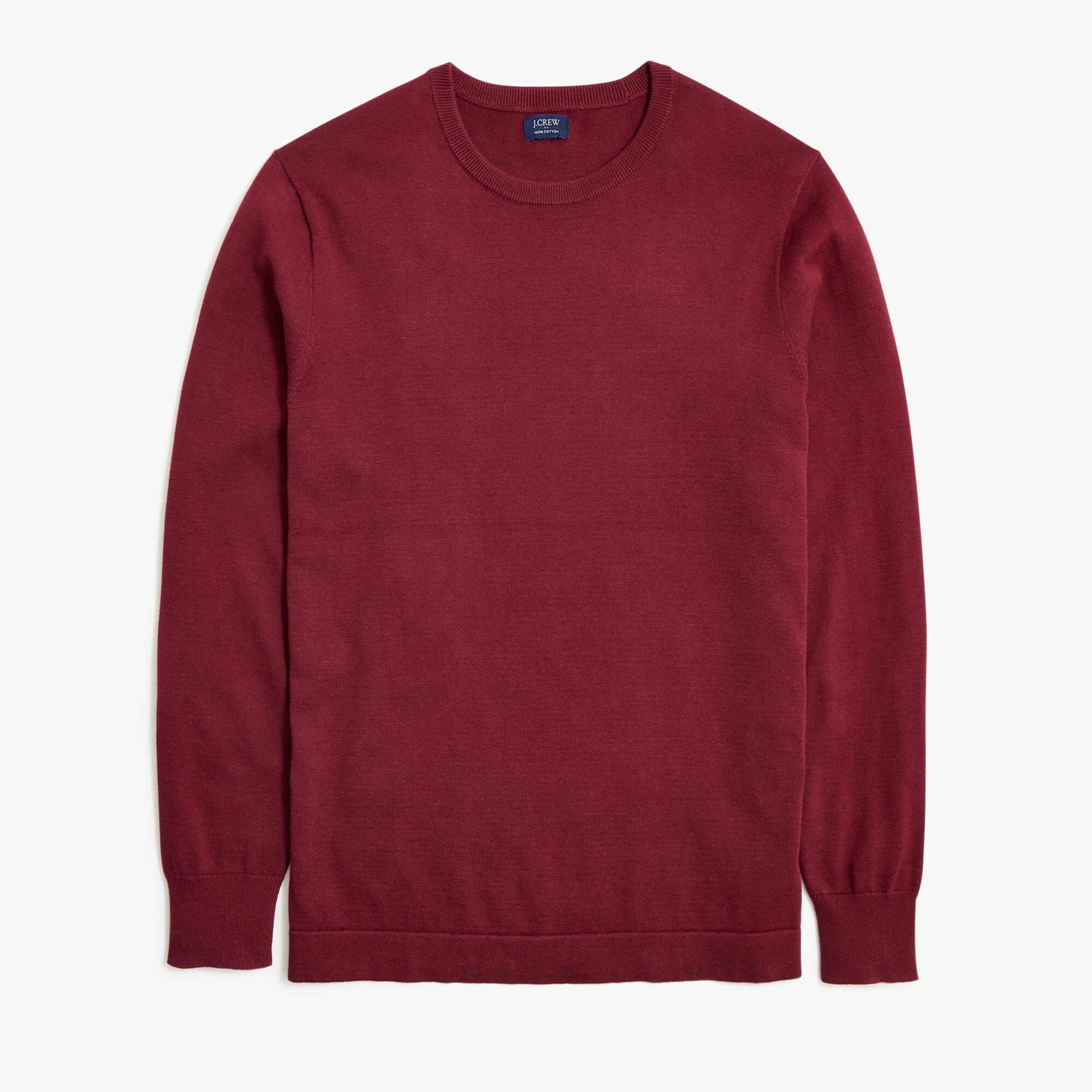  Cotton crewneck sweater-tee
