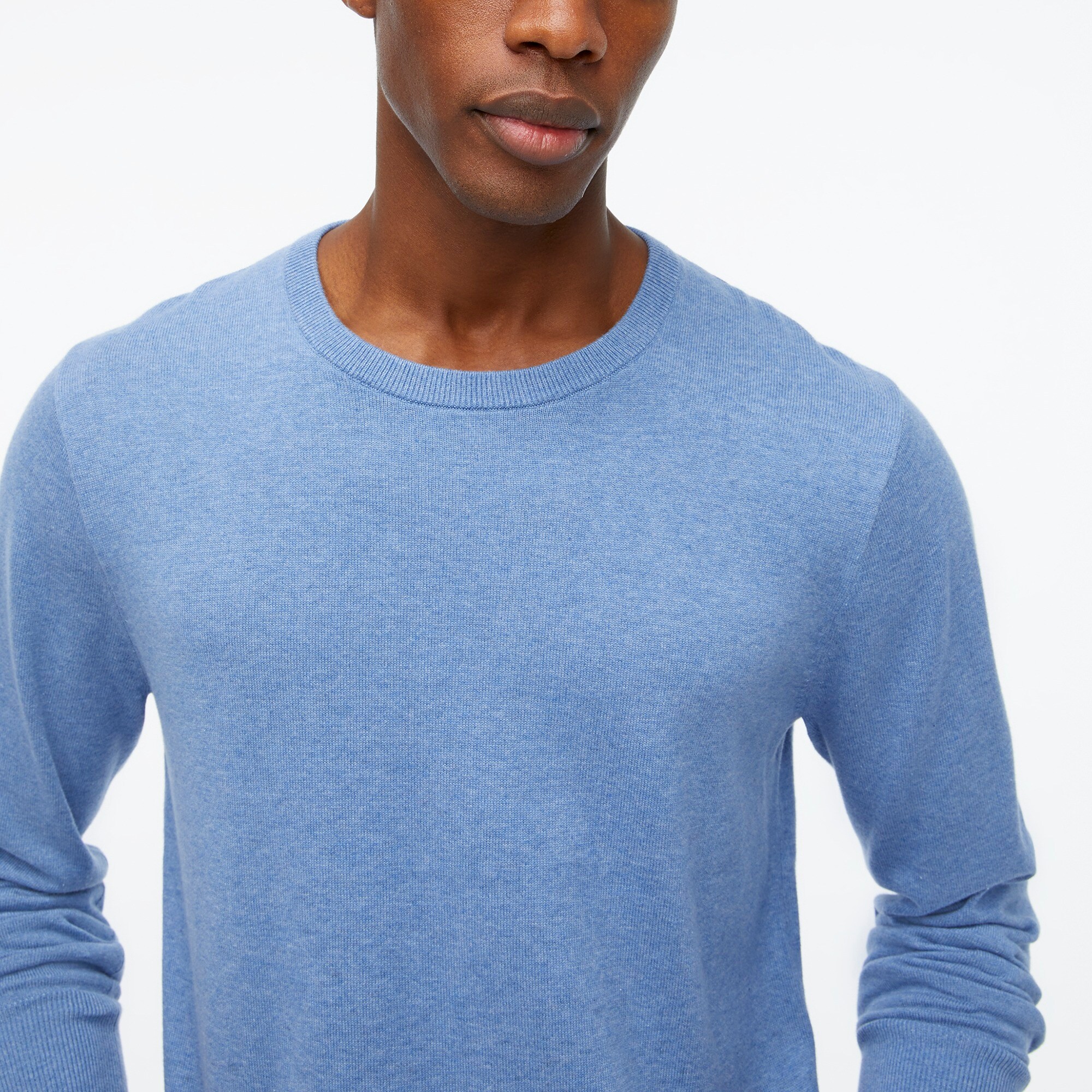 Cotton crewneck sweater-tee