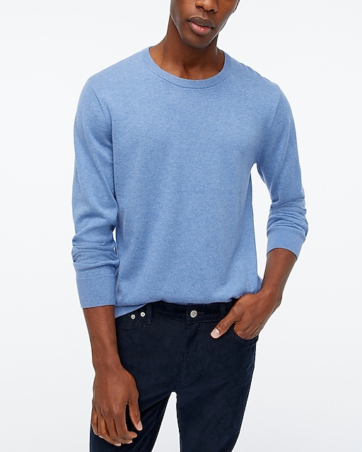 mens Cotton crewneck sweater-tee