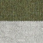 Lambswool-blend rugby stripe crewneck sweater CABERNET CHARCOAL lambswool-blend rugby stripe crewneck sweater for men