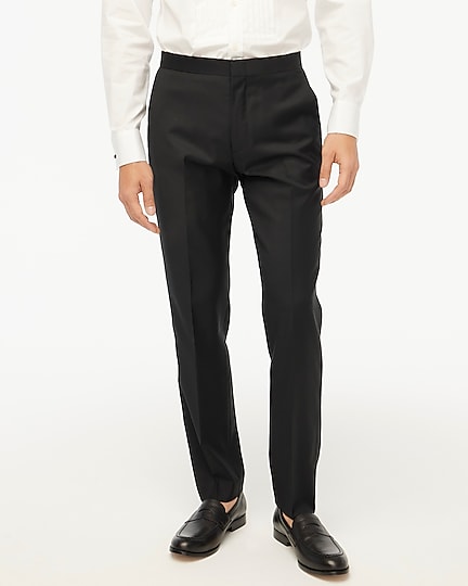 factory: slim-fit thompson tuxedo pant in wool for men