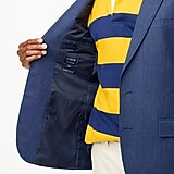 Slim-fit tweed university blazer