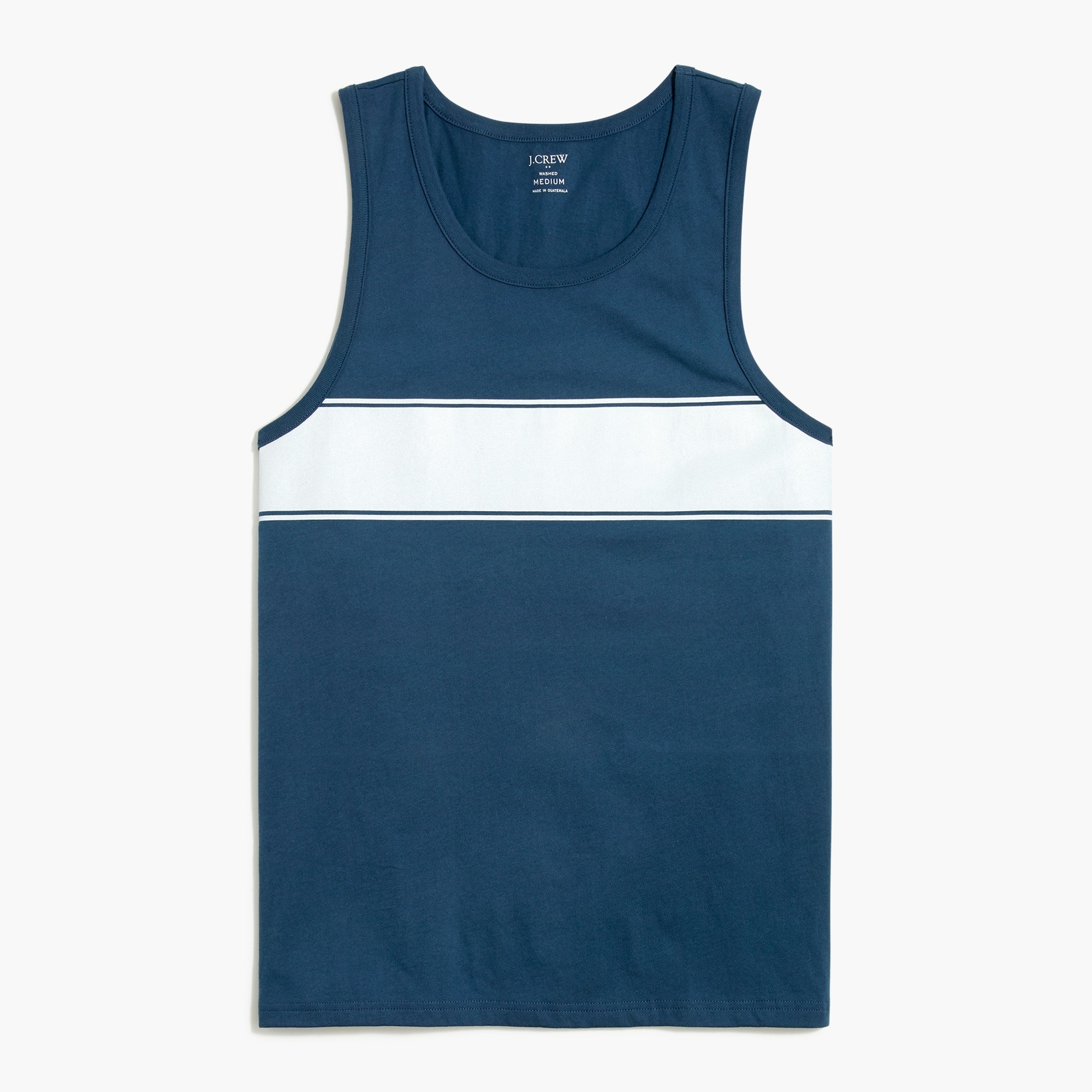 striped tank top for men
