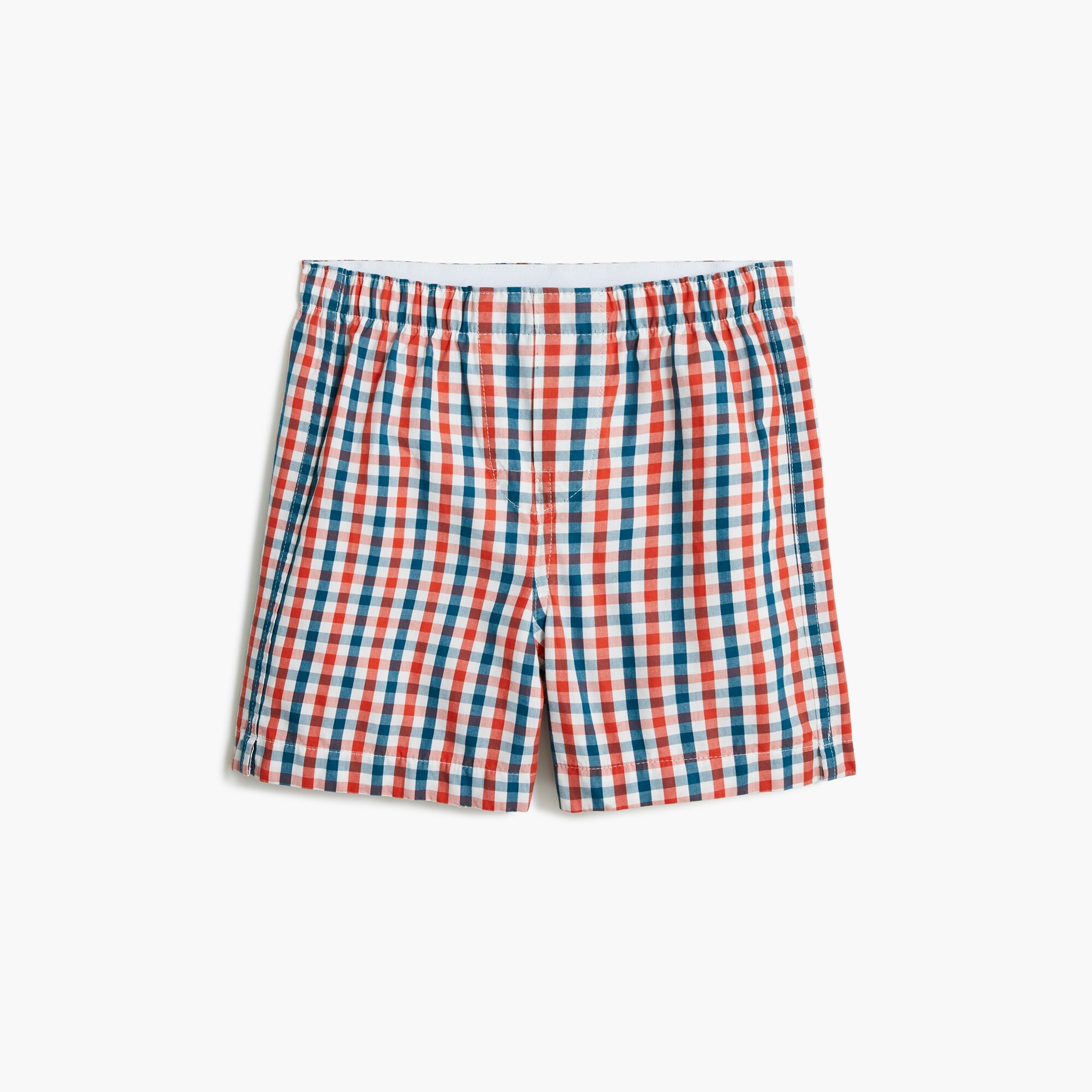 Boys' plaid boxers